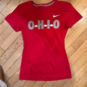 Nike Red Crewneck T-Shirt